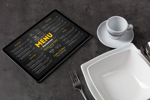digital menu