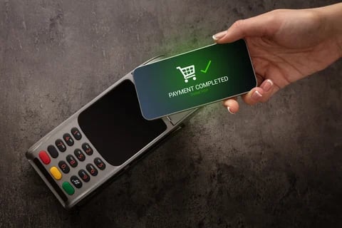 banco cassa supermercato